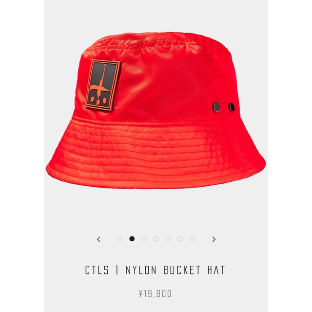 CVTVLIST CTLS BUCKET HAT ”ORANGE“-