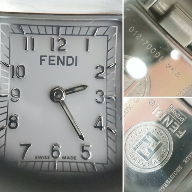 FENDI(フェンディ)の1817 FENDI フェンディ レディース 時計 シルバー 7000L レディースのファッション小物(腕時計)の商品写真