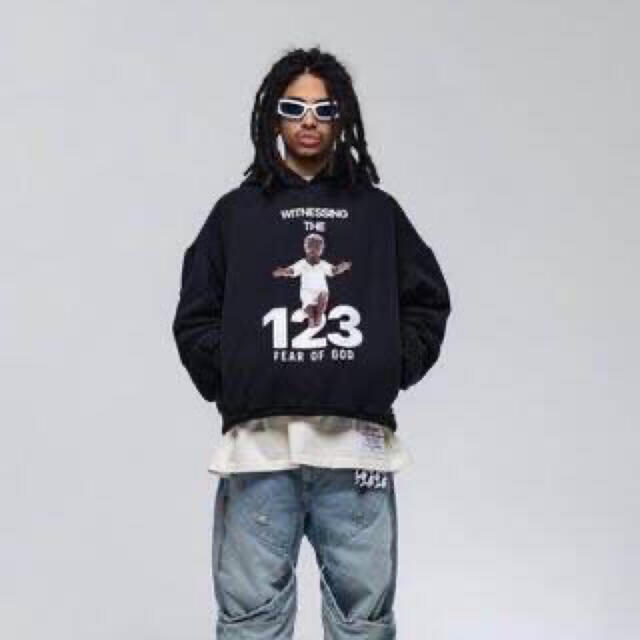 FEAR OF GOD - rrr123 x fear of god コラボパーカーの通販 by ssense
