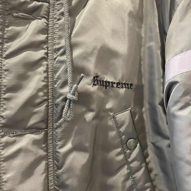 Supreme Reflective Cross N-3B Parka シュプ