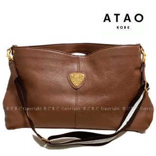 アタオ(ATAO)のATAO 2WAY レザー ショルダーバッグ エルヴィ ブラウン 茶 アタオ(ショルダーバッグ)