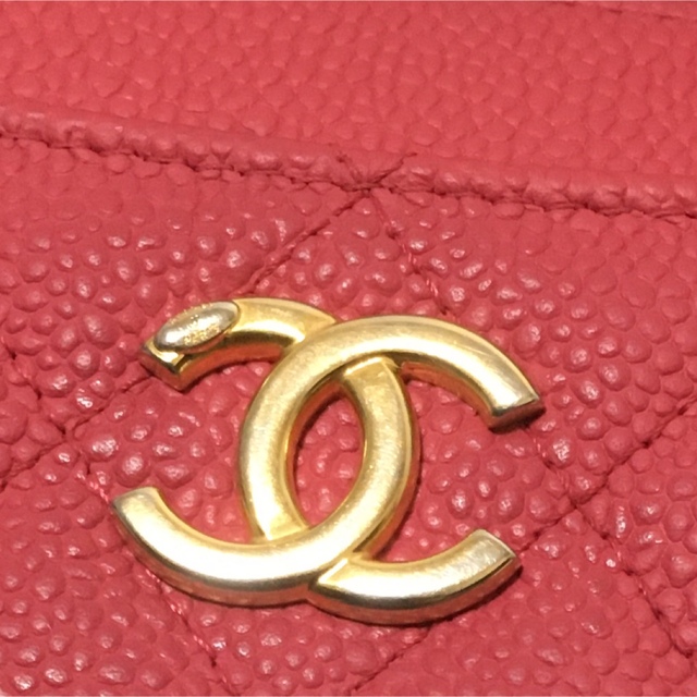 CHANEL(シャネル)の専用♡限定♡超美品 シャネル キャビアスキン ラウンドジップ 長財布  正規品 レディースのファッション小物(財布)の商品写真