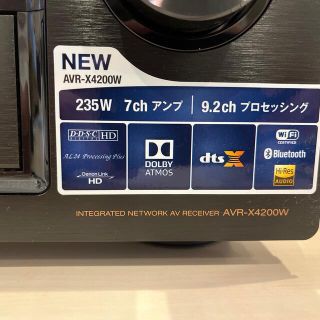 デノン(DENON)のDENON AVアンプ　AVR-x4200w(アンプ)