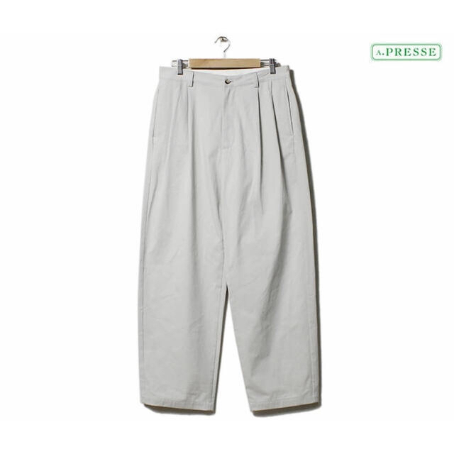 【最終価格！】a.presse chino trousers ベージュ 3