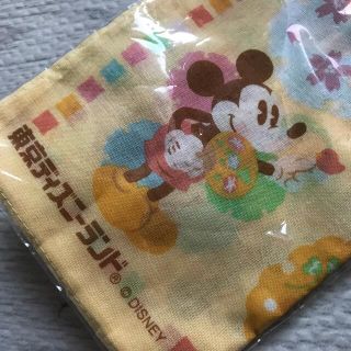 ディズニー(Disney)のミッキー ハンカチ　TDL 　新品未開封(ハンカチ)