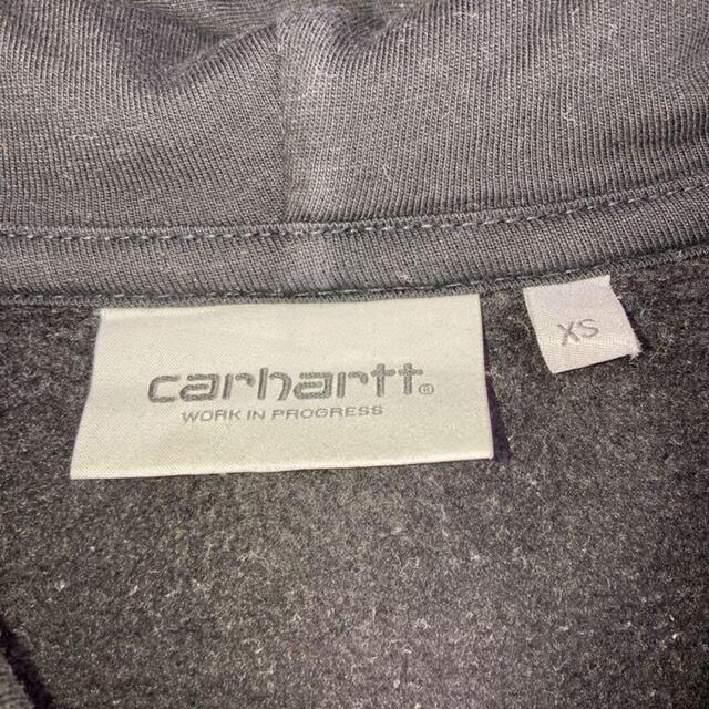 carhartt(カーハート)の希少90s カーハート フルジップパーカー 刺繍ロゴ メンズのトップス(パーカー)の商品写真