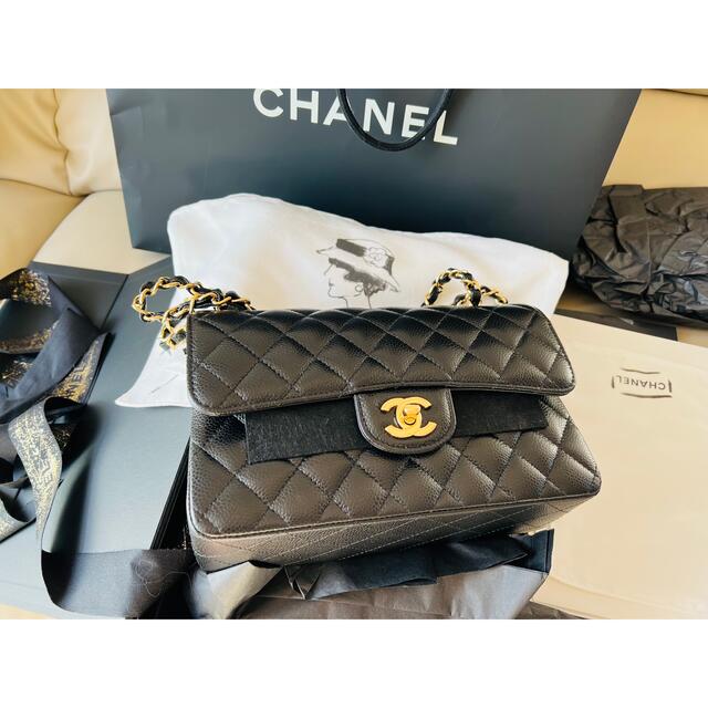 バッグCHANEL クラシックマトラッセ　キャビア