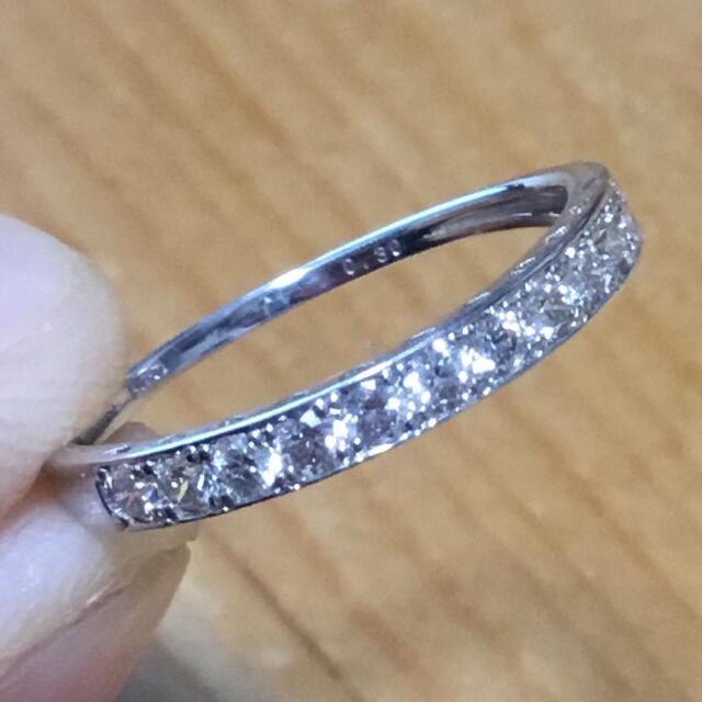 ハート&キューピッド✨ダイヤモンド❗️人気のハーフエタニティ