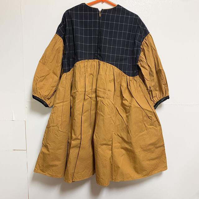 UNICA(ユニカ)の《ハマチ様専用》美品♡unica ユニカ 切り替え ギャザー ワンピース 110 キッズ/ベビー/マタニティのキッズ服女の子用(90cm~)(ワンピース)の商品写真