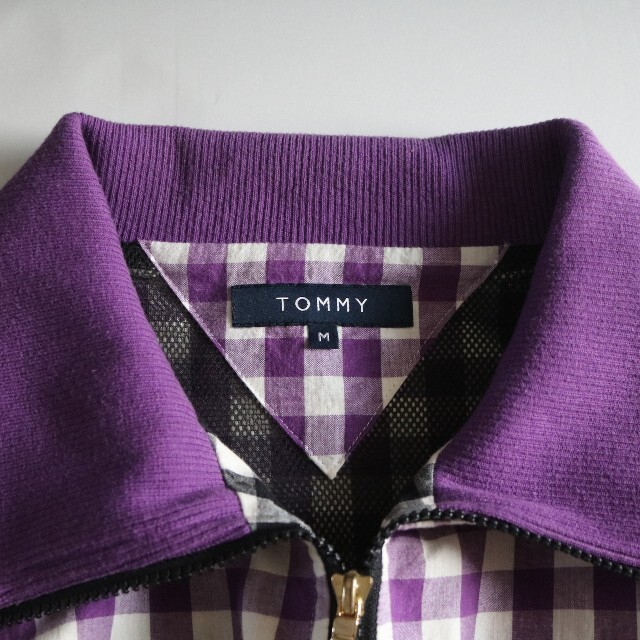 TOMMY(トミー)の【TOMMY】ブルゾン　ギンガムチェック　金刺繍☆ メンズのジャケット/アウター(ブルゾン)の商品写真