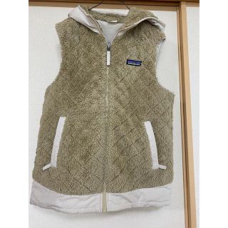 Patagonia  ベスト　レディースS  キッズXL  ベージュ　春秋