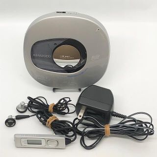 ケンウッド(KENWOOD)のケンウッド ポータブルCDプレーヤー DPC-XS47(ポータブルプレーヤー)