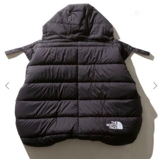 ザノースフェイス(THE NORTH FACE)のノースフェイス　ベビーシェルブランケット　黒(抱っこひも/おんぶひも)