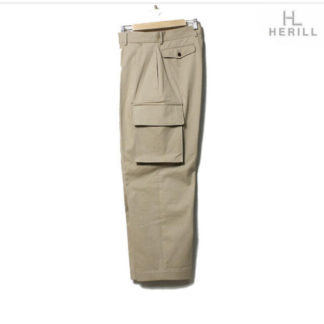 HERILL へリルSoft Twist Organic Chino Cargo - recantolarfeliz.com.br