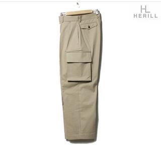 ワンエルディーケーセレクト(1LDK SELECT)のHERILL へリルSoft Twist Organic Chino Cargo(ワークパンツ/カーゴパンツ)