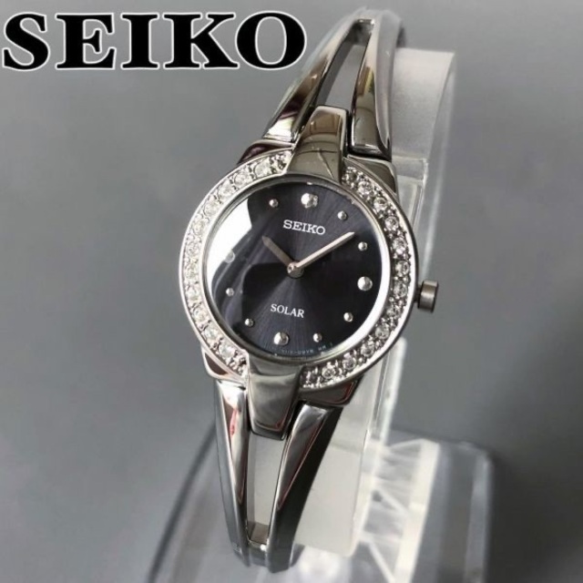 V115風防【新品】セイコー クラシック ソーラー SEIKO レディース腕時計