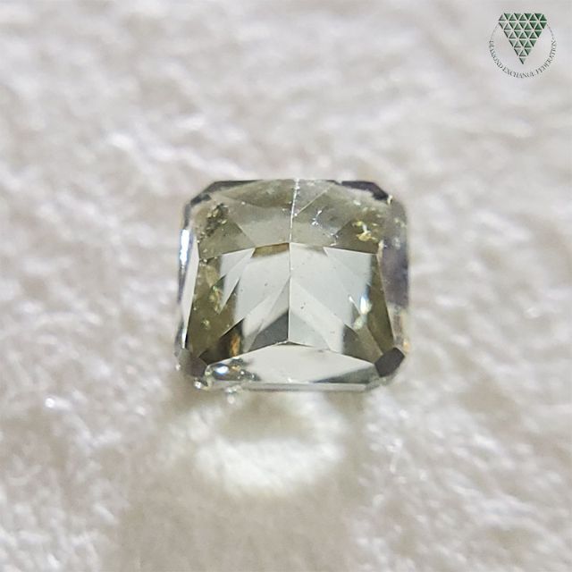 完成品 0.230 ct F.DK.GRAY GREEN 天然 グレー グリーン ダイヤ リング