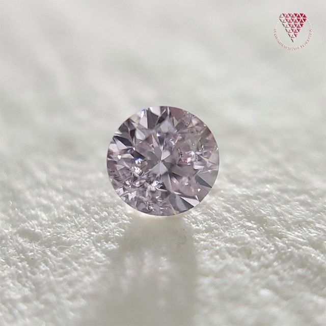 0.061 ct V. L. Pur. Pink 天然 ピンク ダイヤモンド