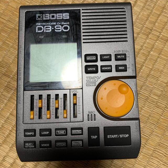 BOSS(ボス)のBOSS DB-90 ドクタービート　純正電源アダプター付き 楽器のレコーディング/PA機器(その他)の商品写真