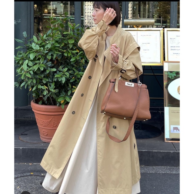 2WAY SQUARE SLEEVE TRENCH COAT トレンチコート 6