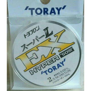 TORAYハリス　 トヨフロンスーパーL　EX ハイパー2.0/50m(釣り糸/ライン)