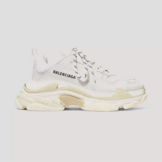 BALENCIAGA★TRIPLE S SNEAKER 箱付き　ホワイト