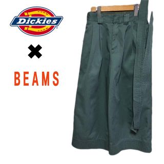 ディッキーズ(Dickies)の希少★Dickies×BEAMS コラボ 2ビッグタック デザインワイドパンツ(ワークパンツ/カーゴパンツ)