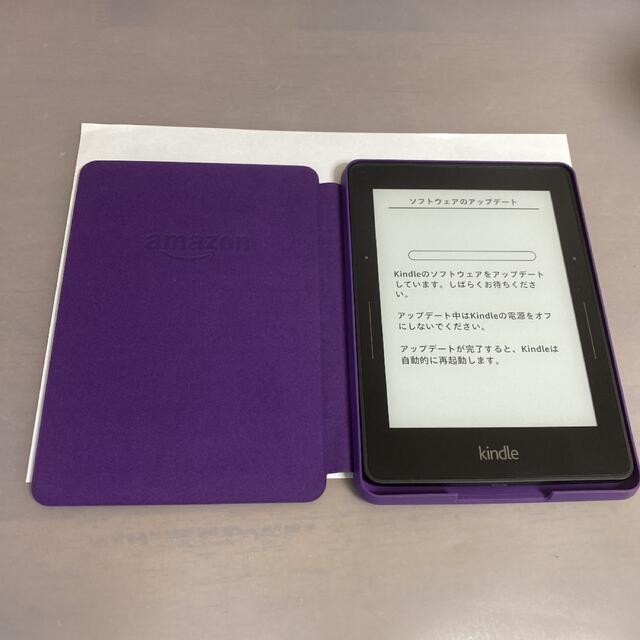 Kindle Voyage（第7世代）WiFi型広告あり　オマケ付き スマホ/家電/カメラのPC/タブレット(電子ブックリーダー)の商品写真