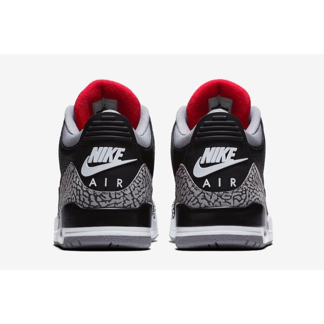 NIKE(ナイキ)のNIKE AIR JORDAN 3 RETRO OG BLACK CEMENT メンズの靴/シューズ(スニーカー)の商品写真