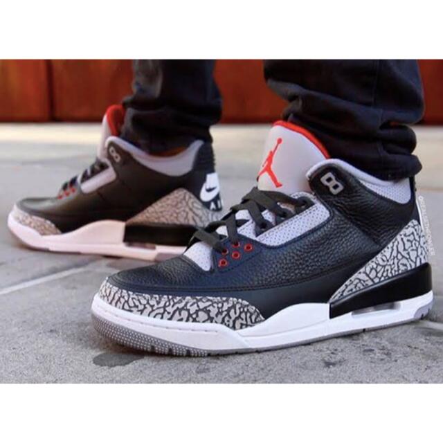 Air Jordan 3 Retro “Black Cement”