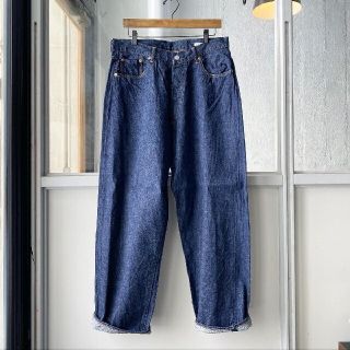 コモリ(COMOLI)のCOMOLI デニム 5Pパンツ NAVY SIZE 1(デニム/ジーンズ)