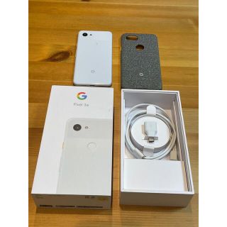 グーグルピクセル(Google Pixel)のPixel 3a 64GB SIMフリー ホワイト(スマートフォン本体)