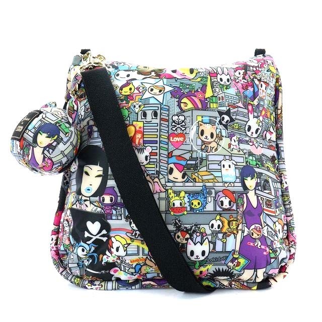 LESPORTSAC×tokidoki 限定コラボワンショルダーバッグ　人形付き