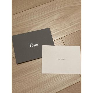 ディオール(Dior)のDIOR メッセージカード(カード/レター/ラッピング)