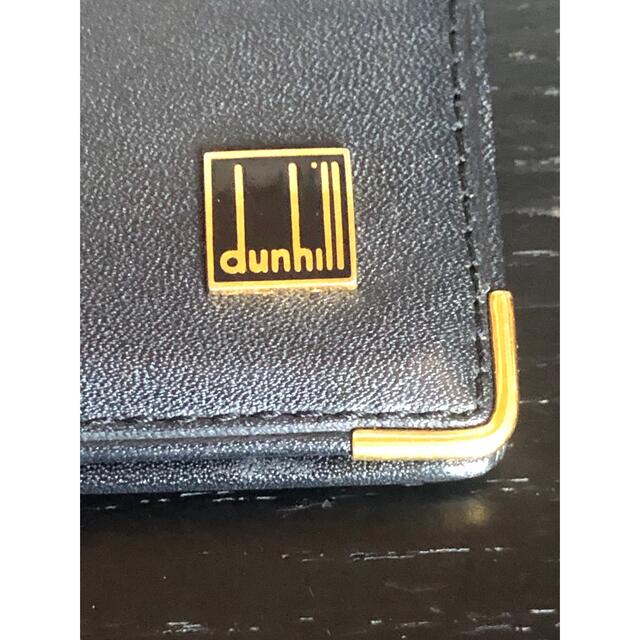 Dunhill(ダンヒル)のdunhill ダンヒル 二つ折り財布 黒　品番6505 メンズのファッション小物(折り財布)の商品写真