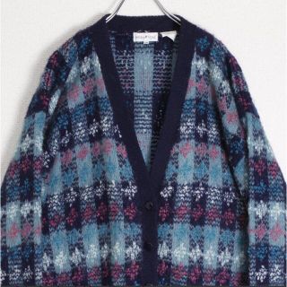 ニードルス(Needles)のPattern Mohair Mix Cardigan(カーディガン)