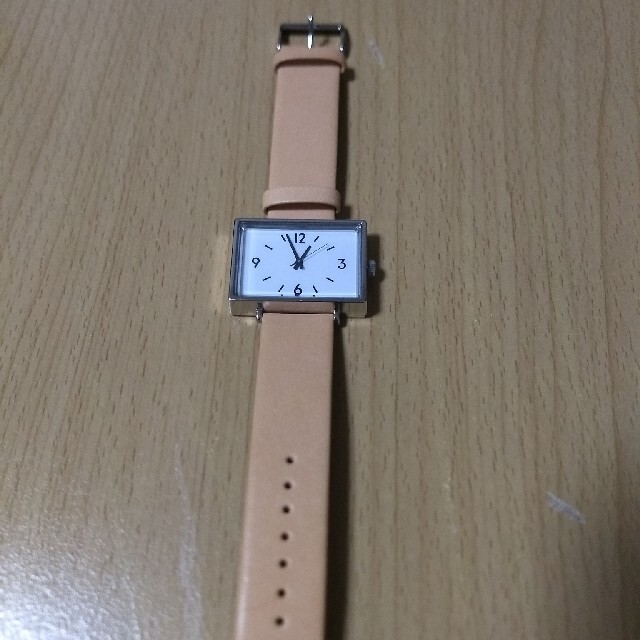 MUJI 無印良品 SEIKO ソーラー時計 ヌメ革 定価19,900円 新品
