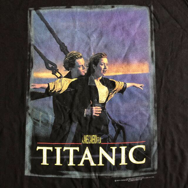 Titanic Promo Tee L タイタニック Tシャツ ムービーT - Tシャツ ...