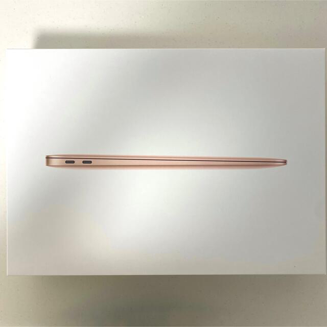 スマホ/家電/カメラApple M1チップ搭載 13インチ MacBook Air ゴールド