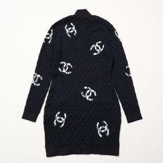 シャネル(CHANEL)のシャネル CHANEL ジップニットワンピース ワンピース レディース【中古】(その他)