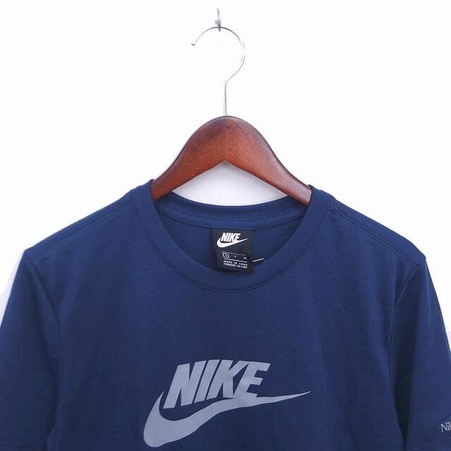 NIKE(ナイキ)のナイキ 国内正規品 Tシャツ カットソー 丸首 ロゴプリント 半袖 S ネイビー エンタメ/ホビーのコスプレ(その他)の商品写真