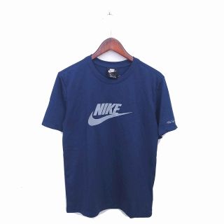 ナイキ(NIKE)のナイキ 国内正規品 Tシャツ カットソー 丸首 ロゴプリント 半袖 S ネイビー(その他)