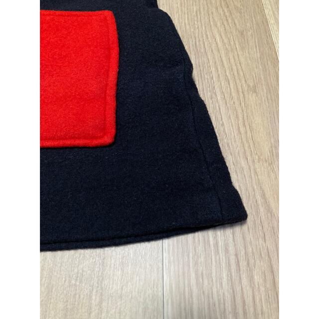 90s agnes b. panel pocket wool sk 1