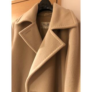 マックスマーラ(Max Mara)のマックスマーラ  コート　ベージュ　グレージュ　白タグ(ロングコート)