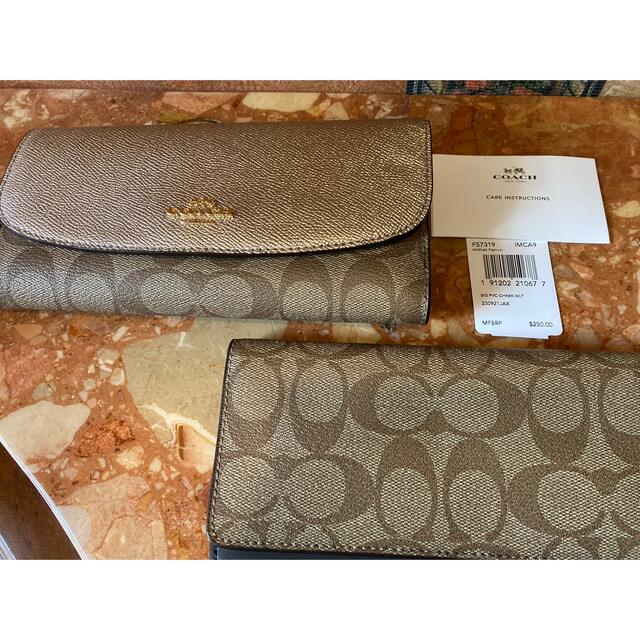 COACH - 【開運日限定お値下げ!】コーチCOACH 長財布【札入れ付き