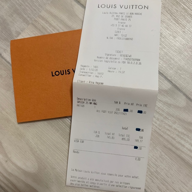 LOUIS VUITTON(ルイヴィトン)の【諏訪姫さん専用】ルイヴィトン　スピーディー25 モノグラム レディースのバッグ(ハンドバッグ)の商品写真