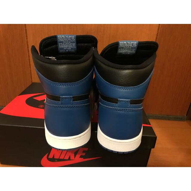 NIKE(ナイキ)のJordan 1 28.5Dark Marina Blue ダークマリーナブルー メンズの靴/シューズ(スニーカー)の商品写真