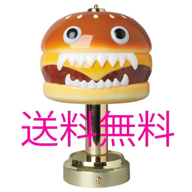 UNDERCOVER(アンダーカバー)のUNDERCOVER HAMBURGER LAMP ハンバーガーランプ インテリア/住まい/日用品のライト/照明/LED(テーブルスタンド)の商品写真