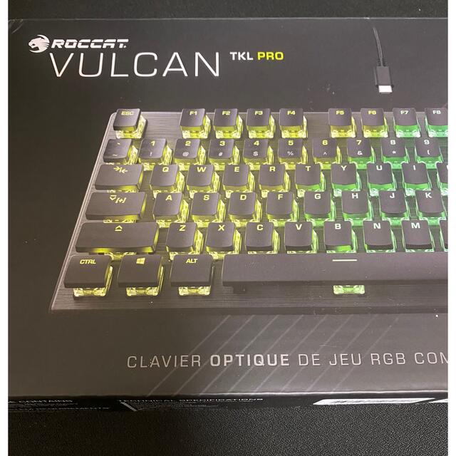 ROCCAT Vulcan TKL Pro gaming keyboard スマホ/家電/カメラのPC/タブレット(PC周辺機器)の商品写真