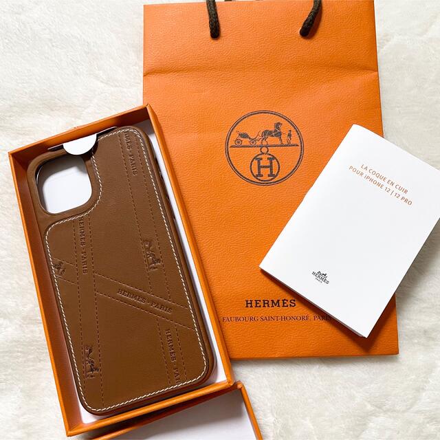 新品未使用HERMES エルメス　アイフォンケース iPhone12.12pro